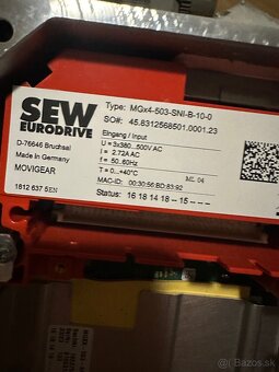Elektro Díly SEW INNMOTICS Euchner IFM atd - 5