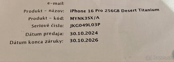 Iphone 16 pro 256GB - 5