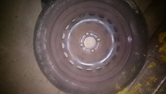 Plechove disky a letne pneu 195/65 R15 - renault megane2 - 5