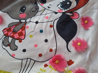 H&M elastické tričko 122/128 - 5