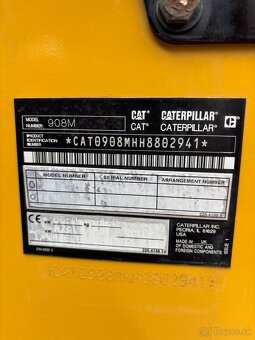 Na prodej: Kolový nakladač CAT 908 (2018) - 5