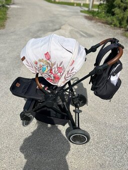 Športový kočík Kinderkraft All Road - BIRD PATTERN - 5