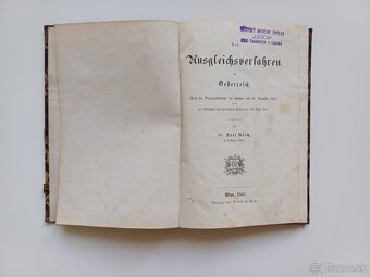 Starožitná kniha - 1865 - 5