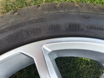 Predám sadu diskov BORBET N s pneumatikami 225/40 R18 92Y - 5