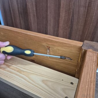 Rastúca drevená detská posteľ - 5