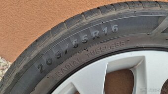 Predam kolesa Seat 5x112 r16 +pneumatiky - 5