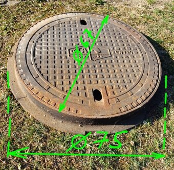 Predám kompletnú kvalitnú liatinovú kanálovú vpusť - 5