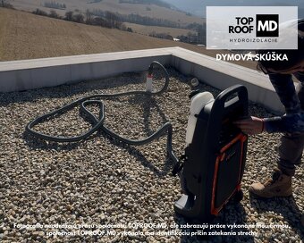 Iskrová a dymová skúška, zatekanie, netesnosti, diagnostika - 5