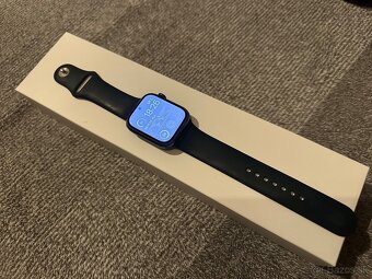 Predám Apple Watch Series 7 45mm Blue - 5