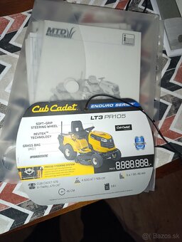 Traktorová kosačka cub cadet LT3 (dvojvalec) - 5
