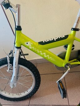 Detský bicykel Yedoo Pidapi ALU, veľkosť 16”, farba zelená - 5