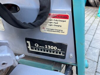 Ručne vedený elektrický paletový vozík 1,3 Ton - 5
