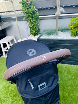 Cybex Coya Rosegold Sepia Black Platinum - 5