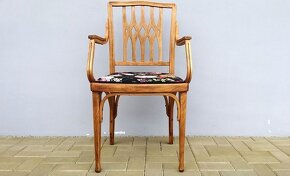 Secesní křesílko THONET - 5