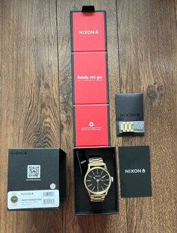 Nixon Sentry SS Yellow Gold/Black - 5