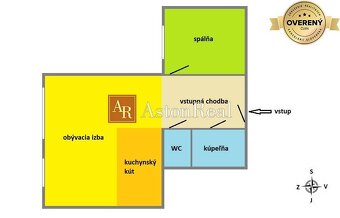 IBA U NÁS Vkusný 2-izbový ateliér, 58m, Pod Sokolice,Trenčí - 5