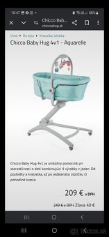 Detská baby postielka 4v1 - 5