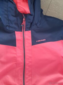 Dievčenská lyžiarska zateplená bunda Head 128-134 - 5