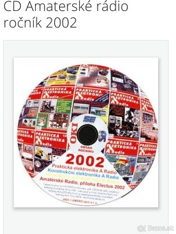 Predám ročníky Amatérske rádio na cd  + katalógy KTE na CD - 5