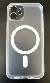 Nové DASFOND Transparentné púzdro pre iPhone 12 - 5