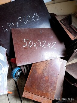 predam pertinax.rozne hrubky.....zelezne platne - 5