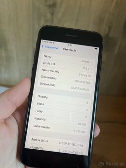 Predám IPhone SE 64GB - 5