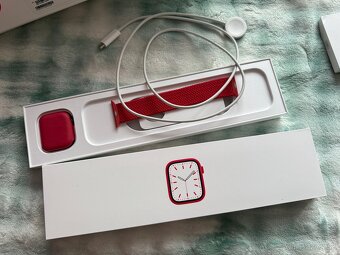 Apple Watch 7 41mm 32GB Product Red Aluminium GPS - 5