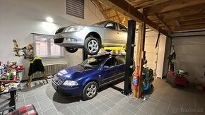 Dvojstlpový zdvihák BOR 4,2Ton a 5TON ramena 3dielne automat - 5