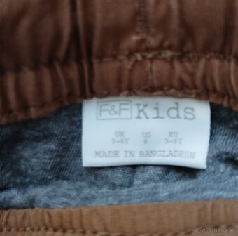 Chlapčenské zateplené nohavice - 5