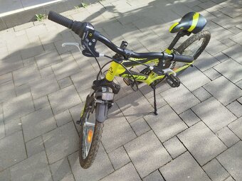 CTM SCOOBY 3.0 20 detský bicykel, matná limetková/čierna - 5