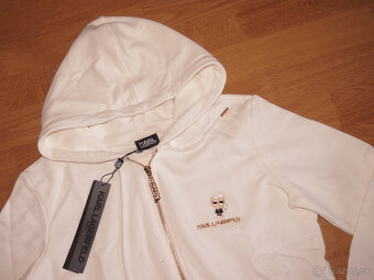 Karl Lagerfeld dámska mikina na zips - 5