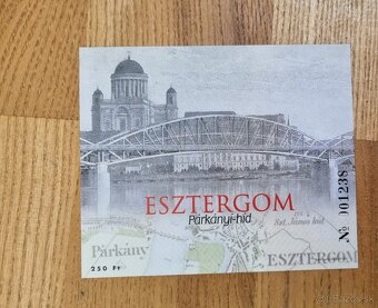 2001 Dunaj most Sturovo Ostrihom spolocne vydanie SK HUN - 5