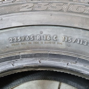 Dodávkové zimné pneu 235/65 R16C SEMPERIT DOT2219 - 5