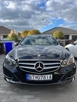 Mercedes E350 BlueTEC 4x4, biela koža, výbava, 185kW - 5