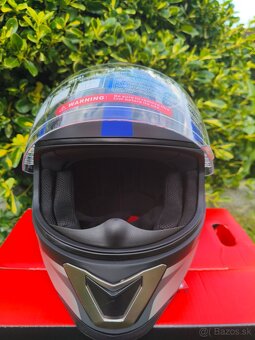 Přilba na motorku. Nová - 5