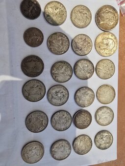 Strieborne mince - 5