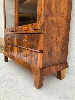 Vitrina / knižnica Biedermeier - 5