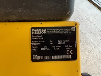 Rezačka špár Wacker Neuson BFS1035 500mm - 5