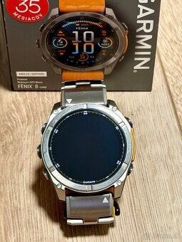 Garmin Fenix 8 - 51mm,AMOLED,Sapphire,Titanium - 5