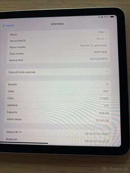 iPad Air M1 - 256GB - hviezdne biela - 5