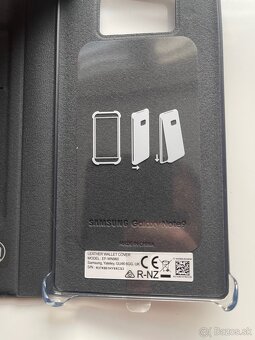 Predam puzdro Samsung Leather Wallet Samsung Galaxy Note 9 - 5