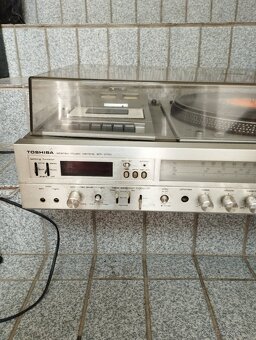 Gramo rádio magnetofon Toshiba Made in japan - 5