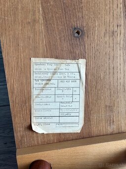 Stolík pod TV I 60. roky I Czechoslovakia I Nový Domov - 5