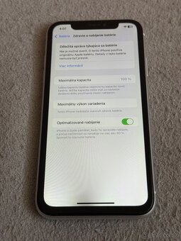 Predám Apple iPhone XR 64GB Silver Stav Nového Telefónu - 5
