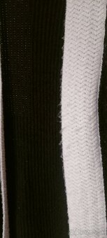 Kardigán čierno biely - 5