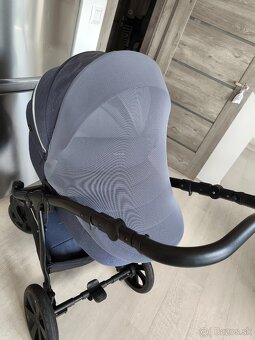 Kočík Noordi Fjordi 2v1 Jeans Blue s príslušenstvom - 5