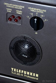TELEFUNKEN TLX 22/4 / nemecká reprosústava / záruka - 5
