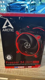 Chladič na procesor ARCTIC Freezer 34 eSports DUO Red - 5