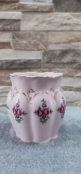 Růžový porcelán, hrníček, Chodov - 5