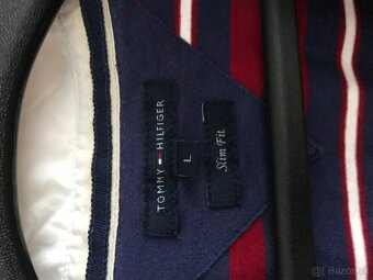 TOMMY HILFIGER original damske tricko L - 5